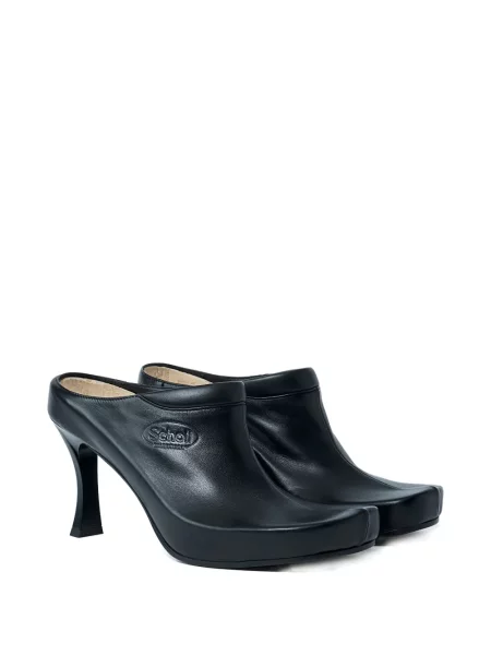 Papuci tip mules Balenciaga negru