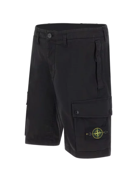 Шорти cargo Stone Island камъни черно