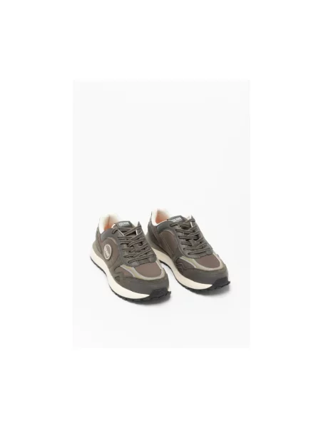 Sneakersy Colmar brązowe