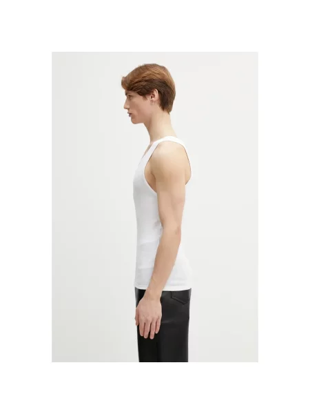 VETEMENTS t-shirt Biker Cross Logo biała
