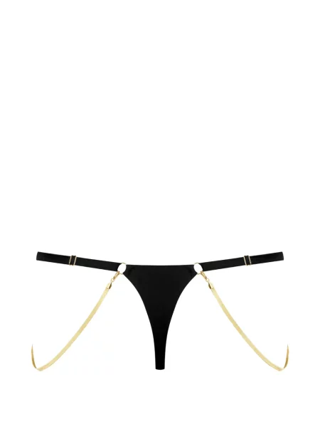 Chiloți tanga Maison Close negru
