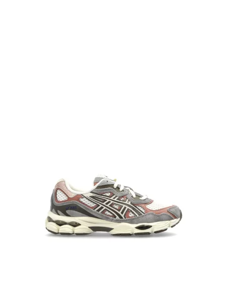 Sneakersy Asics zamszowe szare
