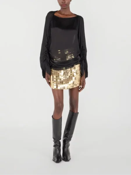 Fusta mini Roberto Cavalli cu paiete