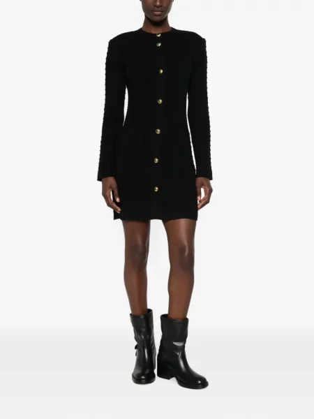 Rochie mini Twinset tricotate negru
