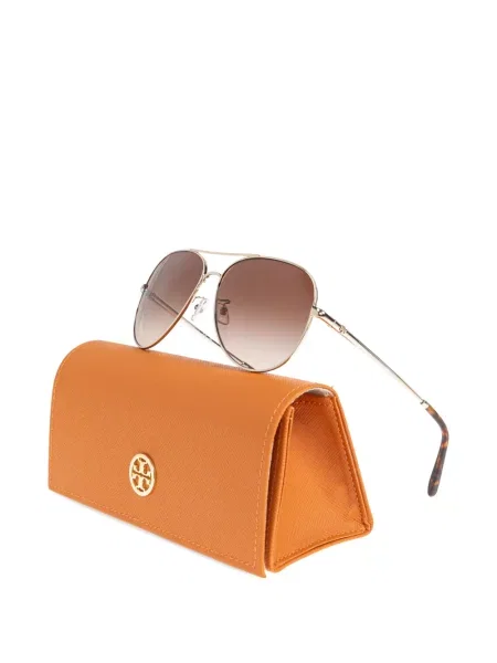 Ochelari de soare Tory Burch auriu