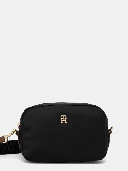 Geantă Tommy Hilfiger Popette Camera Bag Black Universal negru