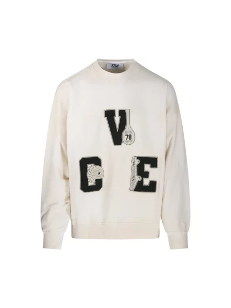 Bluza nierozpinana Golden Goose beżowa