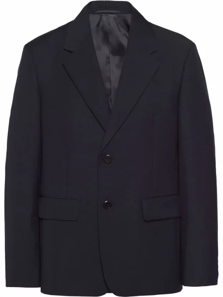 Vuneni blejzer Prada plava