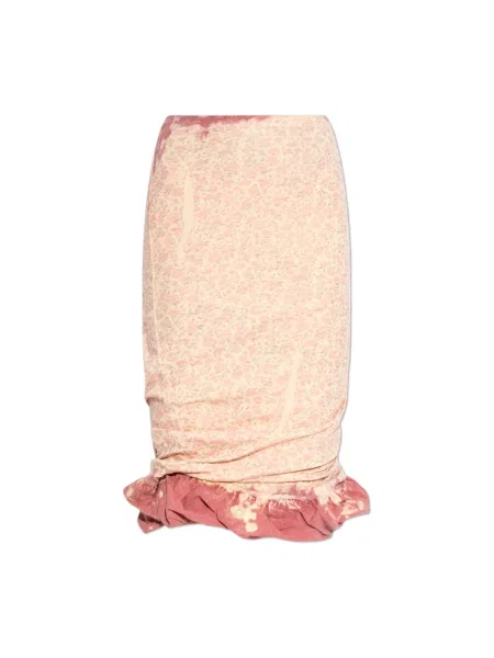 Spódnica Diesel beżowa