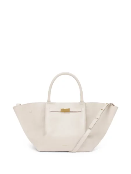 Geantă shopper Demellier alb