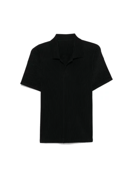 Koszulka polo Issey Miyake czarna