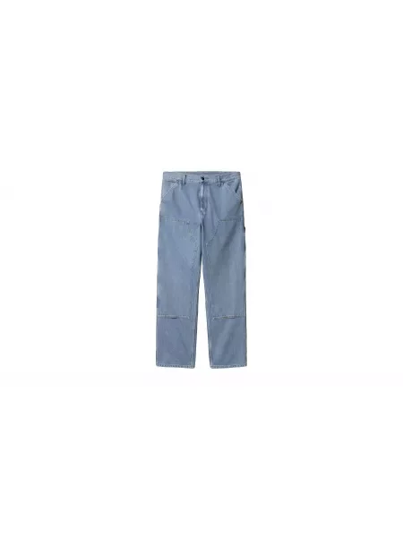 Carhartt WIP jeansy Double Knee Pant niebieskie