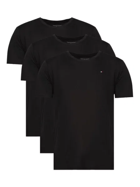 Tommy Hilfiger Set t-shirt majica﻿ Regular Fit crna