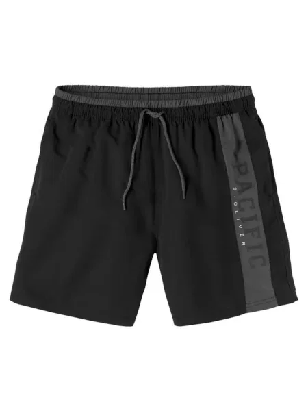 S.Oliver Șorturi de baie negru