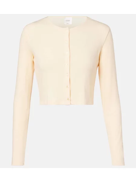 Cropp cardigan Leset din jerseu galben