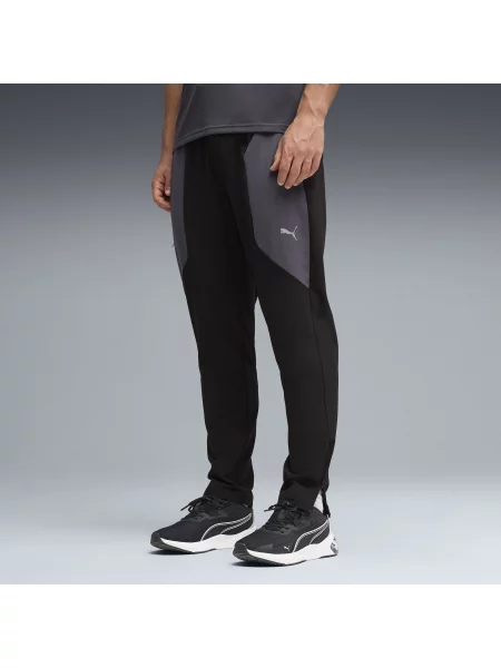 PUMA Spodnie treningowe tkane FLEX STRETCH Akcesoria S czarny