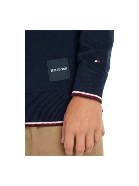 Pulover Tommy Hilfiger albastru