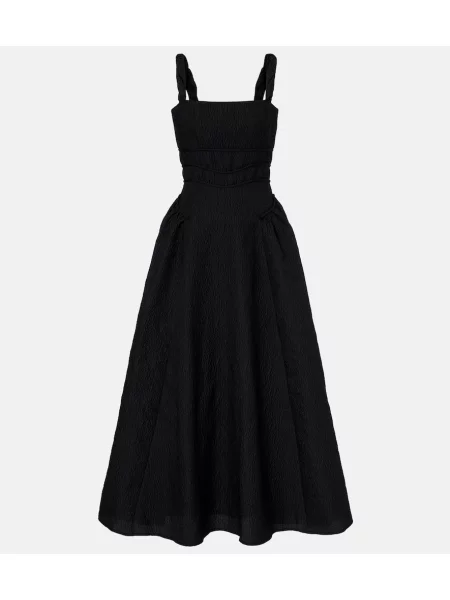 Rochie maxi Rachel Gilbert din jacard negru