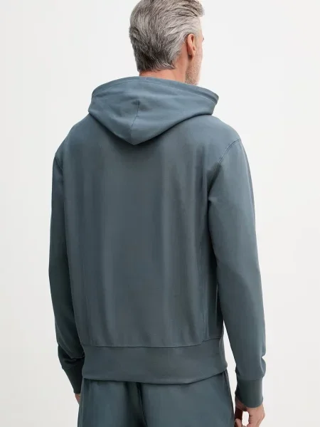 Calvin Klein Jeans bluza z kapturem z bawełną