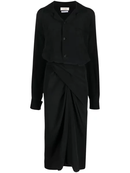 Długa sukienka maxi Quira garniturowa czarna