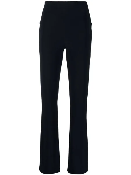 Pantaloni Norma Kamali albastru