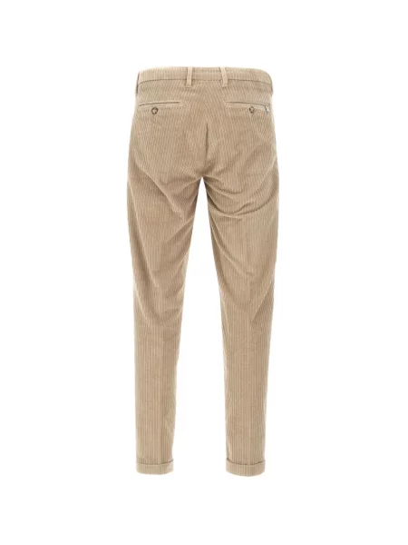 Pantaloni Re-hash de catifea cord cu autograf