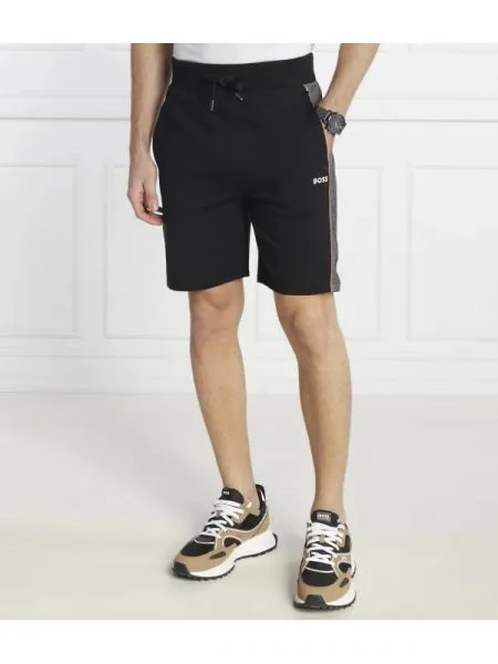 BOSS BLACK Pantaloni scurți negru