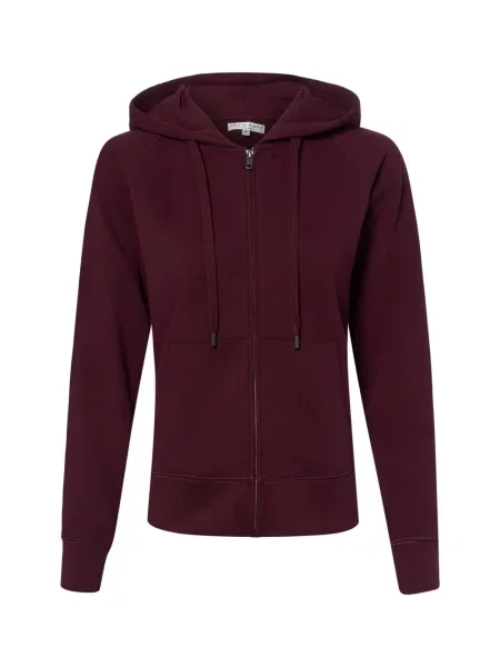 Marie Lund bluza z kapturem Kobiety lila|czerwony S czerwona