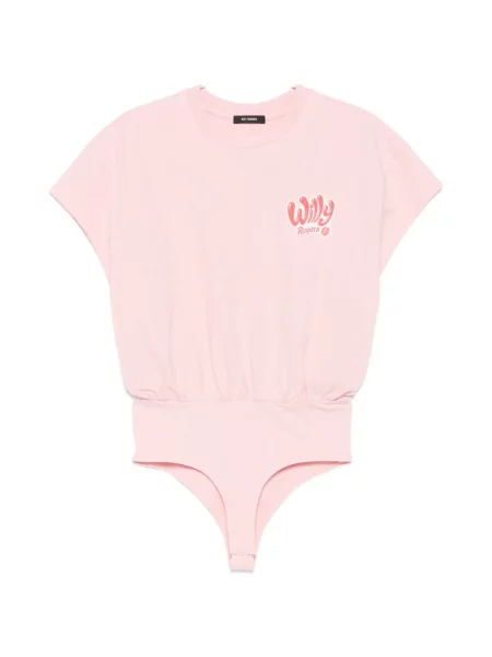 Боди Willy Chavarria с принт розово