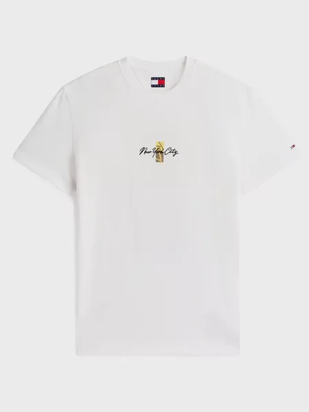 Футболка Tommy Jeans біла