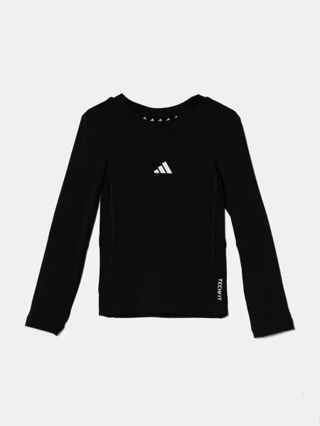 Adidas tričko s dlouhým rukávem J TF LS TEE černé