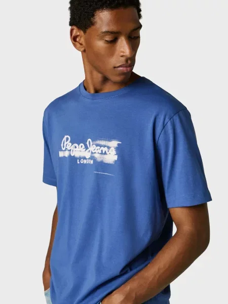 Футболка Pepe Jeans синя