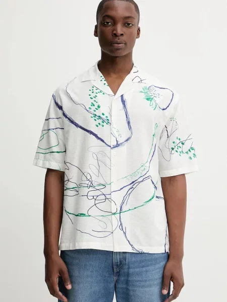 Desigual cămașă din MAX relaxed bej