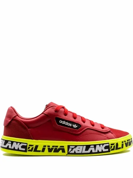 Sneakerși Adidas Tubular cu autograf cu bretele slip-on gri