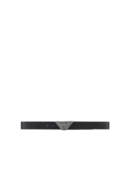 Emporio Armani Pasek czarny
