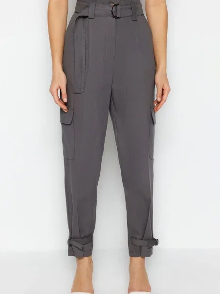 Pantaloni Trendyol gri