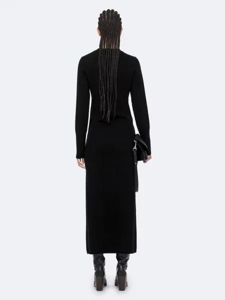 Платье миди All Saints черное