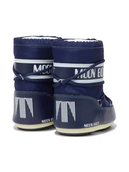 Botki dziecięce Moon Boot niebieskie
