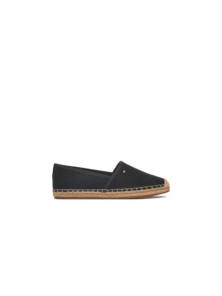 TOMMY HILFIGER Espadrilky černá