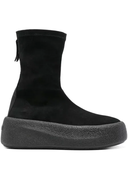 Botine Vic Matié din piele de căprioară negru