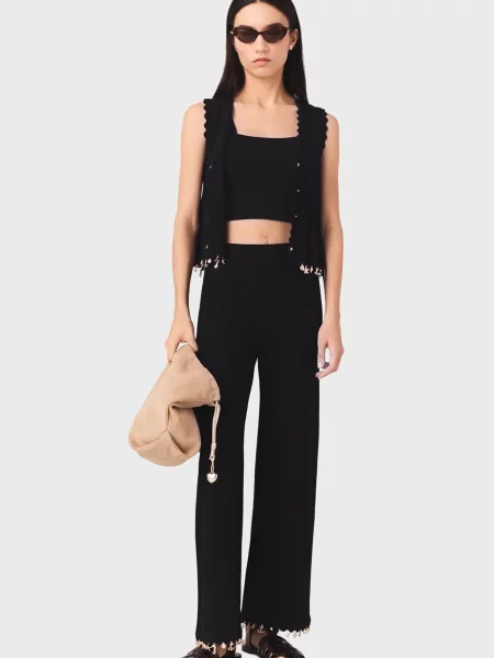 Штани Maje чорні