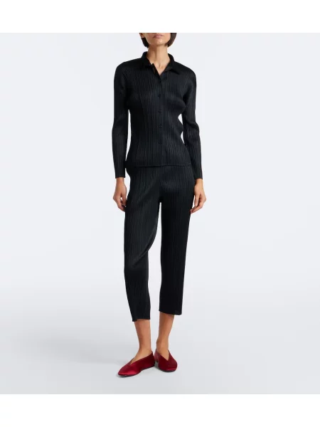 Cămașă Pleats Please Issey Miyake negru