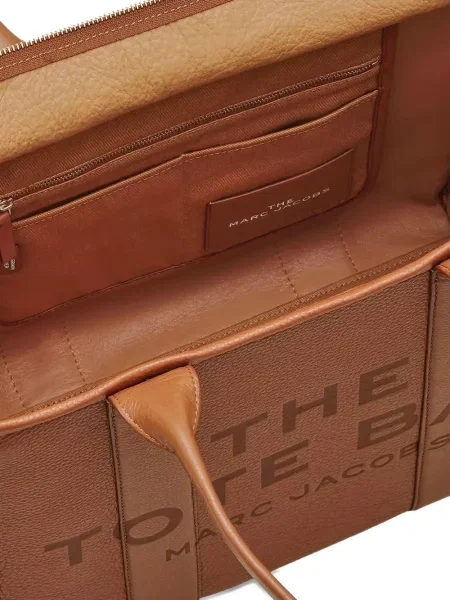 Geanta de piele Marc Jacobs din piele maro