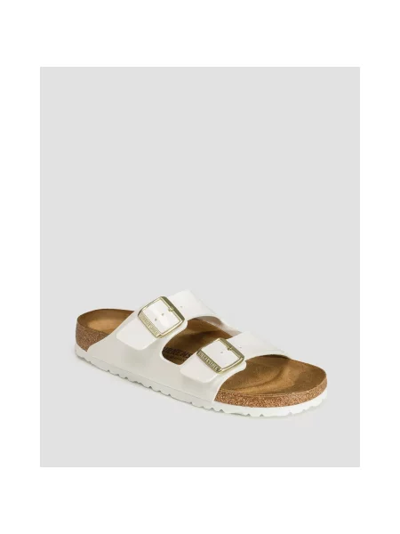 Birkenstock Șlapi Arizona BF | narrow fit cu adaos de piele alb