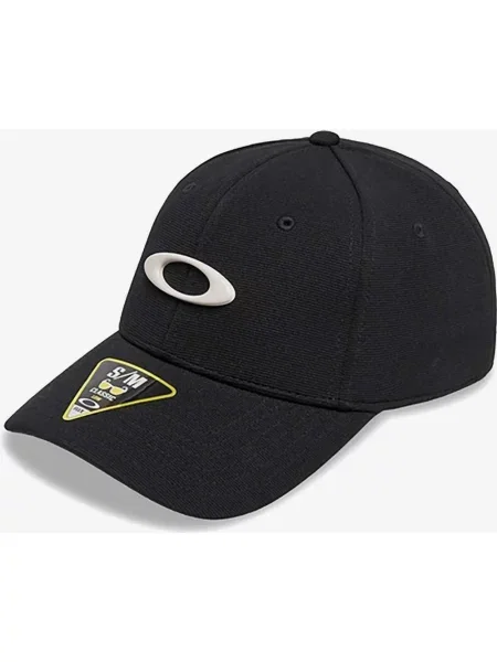 Czapka z daszkiem Oakley Tincan czarny S-M biały