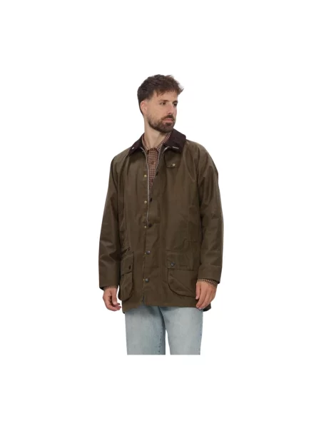 Woskowana kurtka Barbour zielona