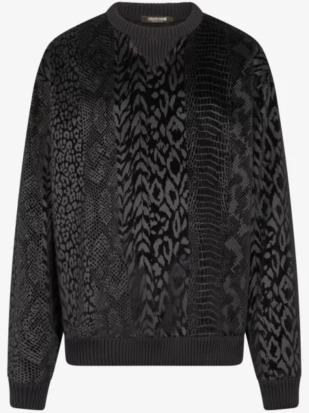 Pulover Roberto Cavalli negru