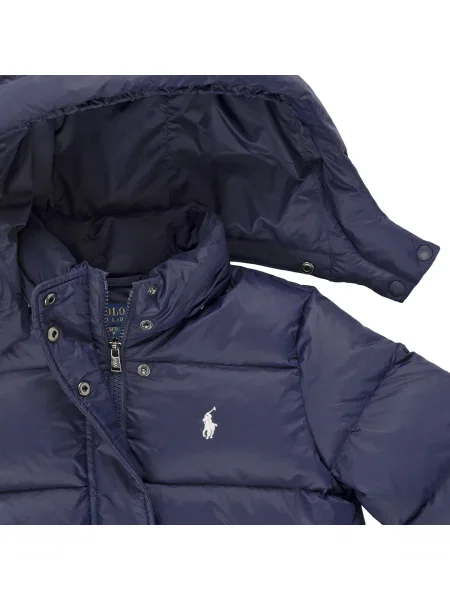 Páperová bunda Polo Ralph Lauren modrá