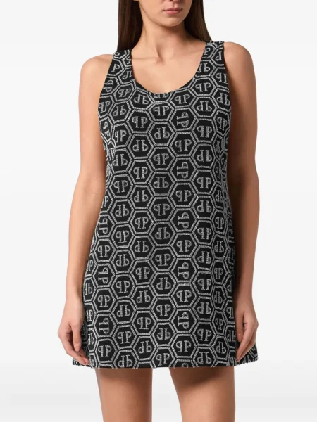 Rochie mini Philipp Plein de costum negru