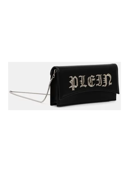 Philipp Plein kopertówka skórzana czarna